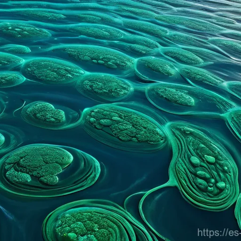 해양학 교수 인터뷰 - **Prompt 1: The Ocean's Microscopic Breath**
    A highly detailed, vibrant, and intricate underwate...