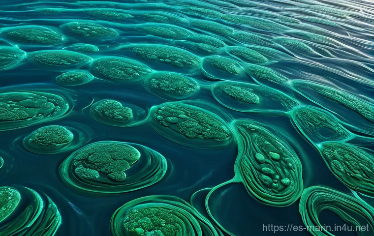 해양학 교수 인터뷰 - **Prompt 1: The Ocean's Microscopic Breath**
    A highly detailed, vibrant, and intricate underwate...
